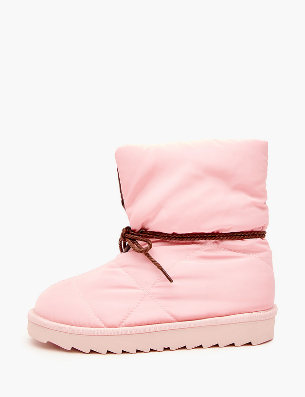 Розовые дутики для девочек MASCOTTE 98-320144-0206 | ракурс 2