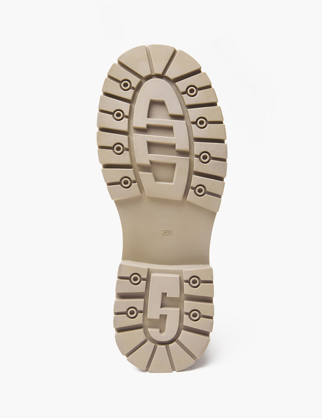 Бежевые женские ботинки MASCOTTE 234-425221-0601 | ракурс 7