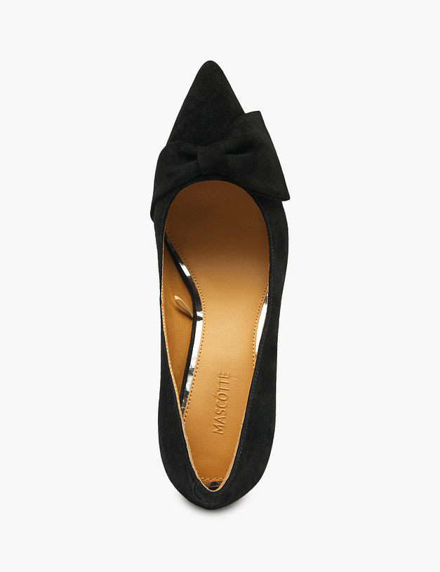 Черные женские туфли MASCOTTE 15-52451110-3605M | ракурс 4