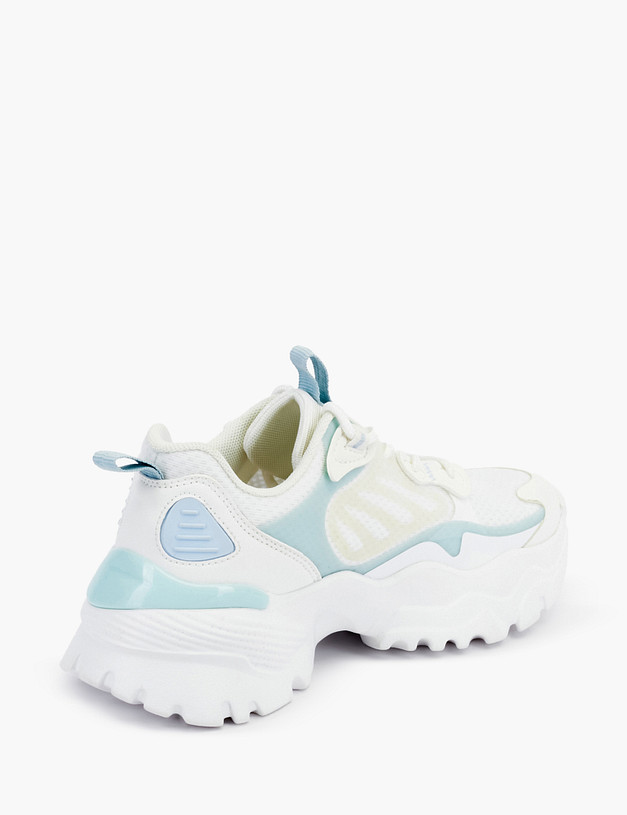 Белые женские кроссовки MASCOTTE 64-210521-0207 | ракурс 4