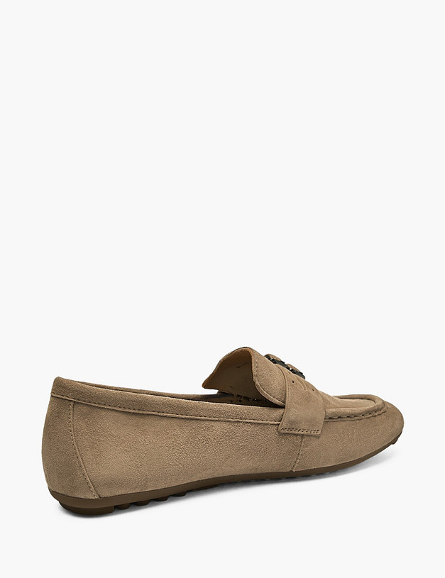 Бежевые женские лоферы MASCOTTE 94-520312-4699M | ракурс 3