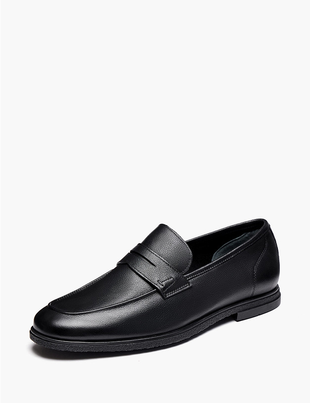 Черные мужские полуботинки MASCOTTE 58-611411-0102 | ракурс 2