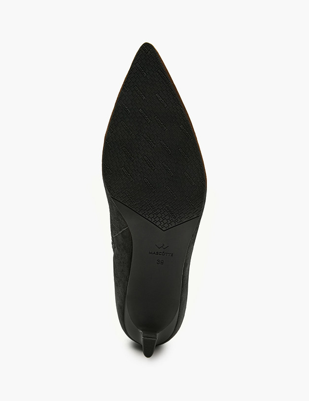 Черные женские сапоги MASCOTTE 233-521621-3605M | ракурс 5