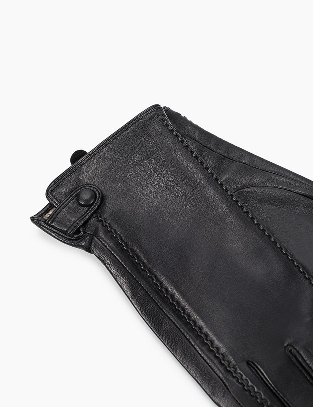 Черные женские перчатки MASCOTTE 709-1217-102 | ракурс 3