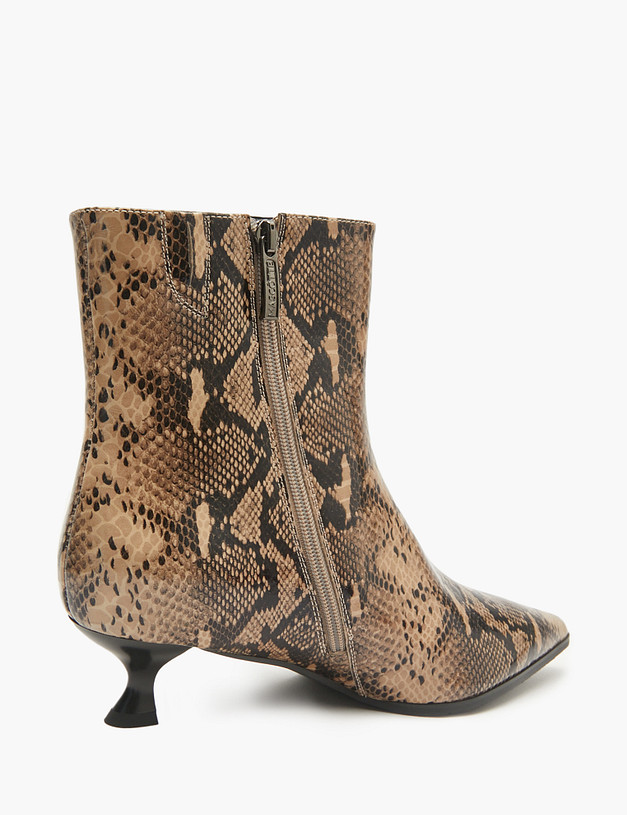 Женские ботильоны со змеиным принтом MASCOTTE 100-510821-0108 | ракурс 5