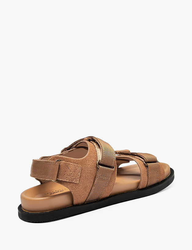 Коричневые детские сандалии MASCOTTE 98-512812-0609 | ракурс 3