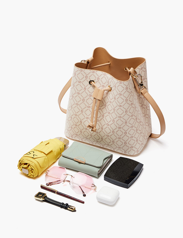 Молочная женская сумка MASCOTTE 604-5204-601 | ракурс 3