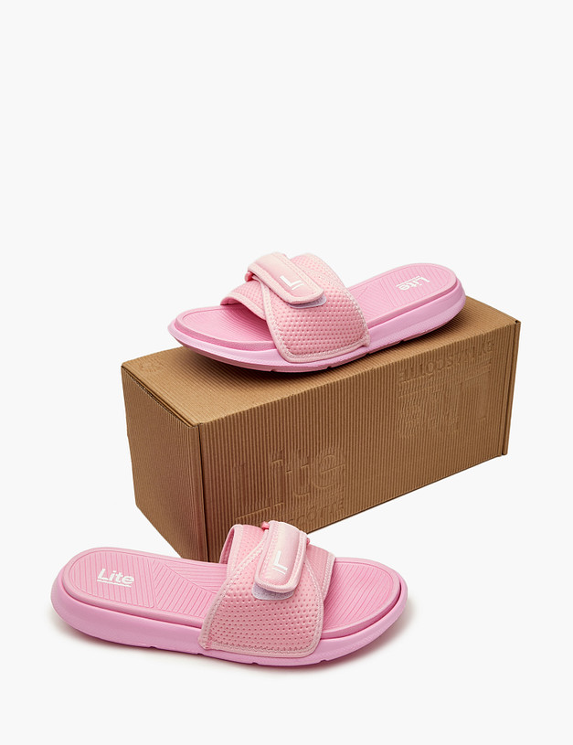 Розовые женские сабо MASCOTTE 194-410221-0206 | ракурс 7