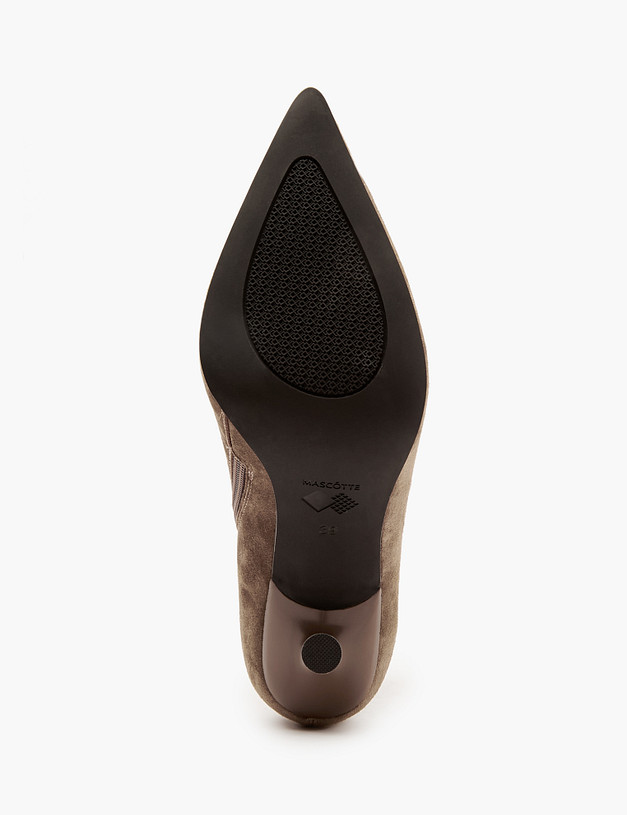 Женские ботильоны на шпильке песочного цвета MASCOTTE 100-410221-0604 | ракурс 6