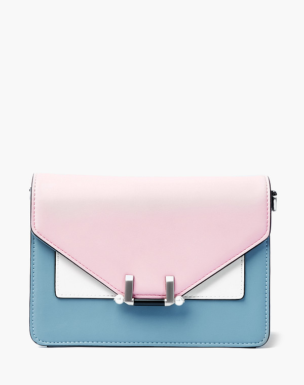 642-0114-606 Сумка женская и.кожа/текстиль розов., S, Mascotte