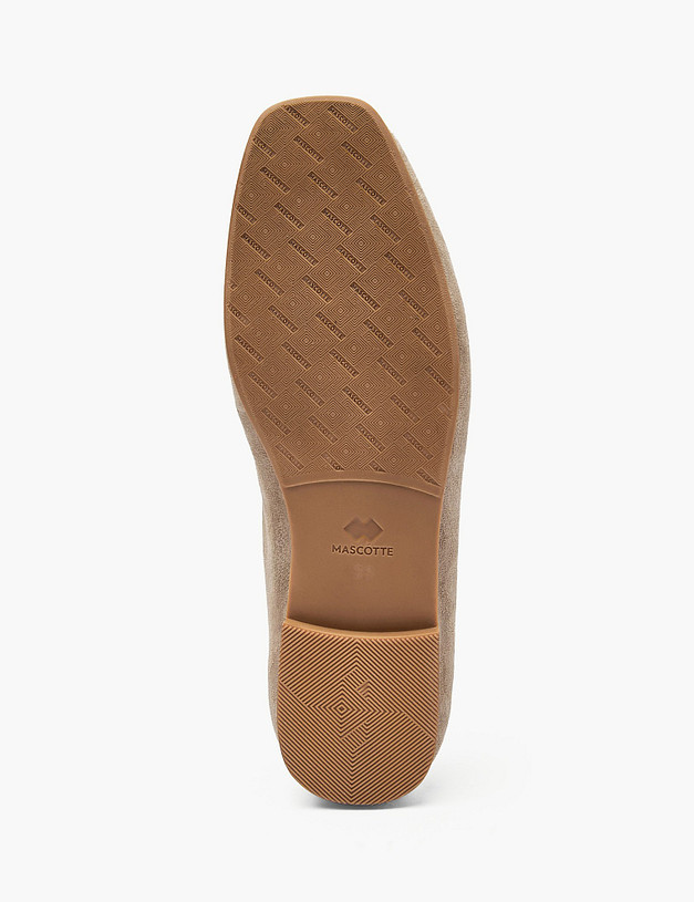 Серые женские лоферы MASCOTTE 234-612391-0610 | ракурс 5