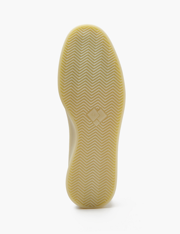 Бежевые мужские лоферы из текстиля MASCOTTE 22-4170616-0208 | ракурс 6