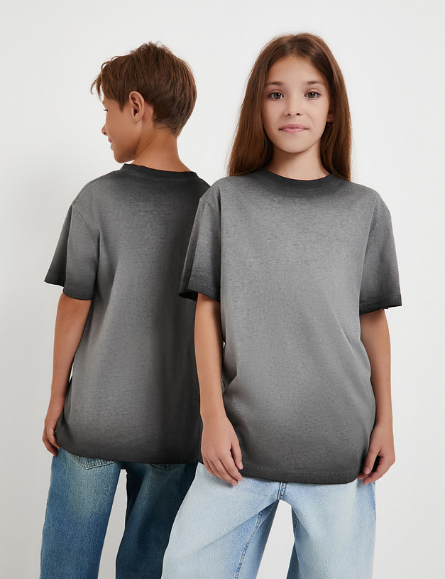 Графитовая детская футболка MASCOTTE 848-5120-2610 | ракурс 6