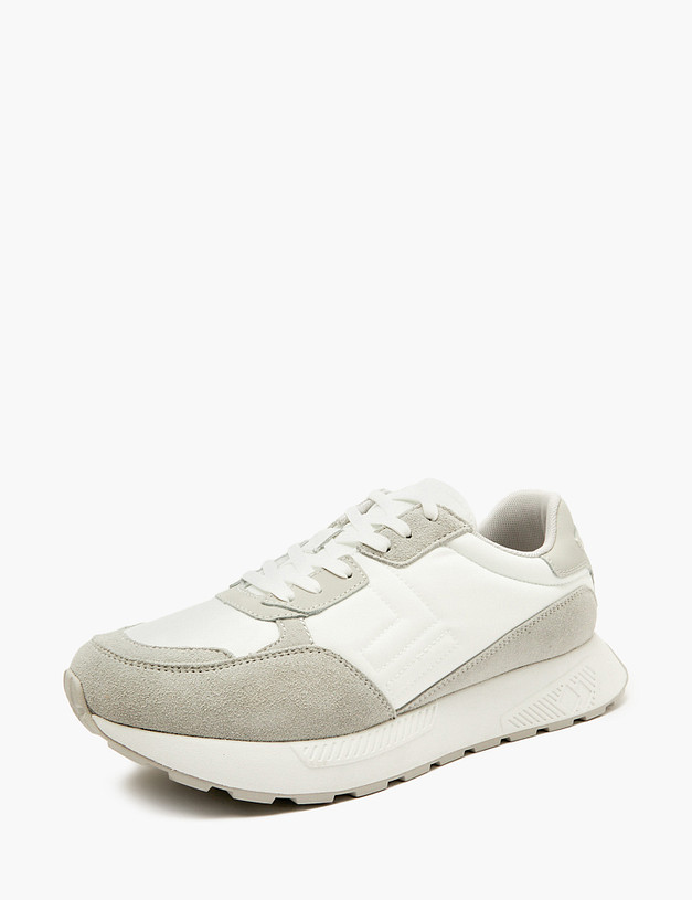 Белые мужские кроссовки MASCOTTE 189-5132222-0201 | ракурс 2