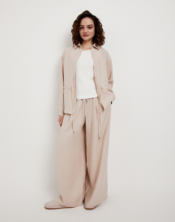 998-6102-2808 Брюки женские беж, Mascotte