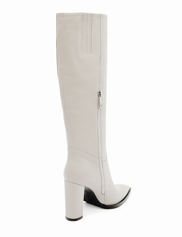 Бежевые женские сапоги MASCOTTE 172-3202624-7141M | ракурс 4