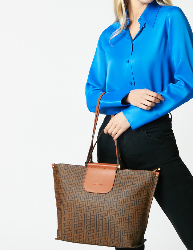 Коричневая женская сумка MASCOTTE 602-2102-609 | ракурс 1