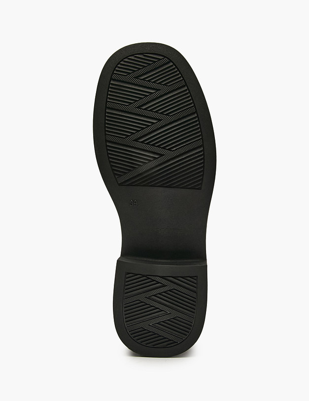 Черные женские зимние полусапоги MASCOTTE 126-5282031-3100M | ракурс 5