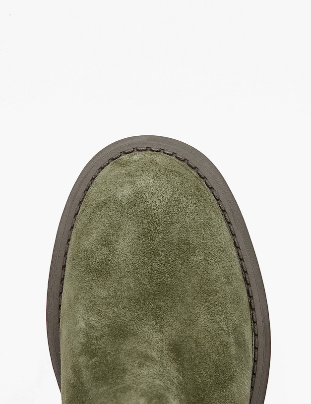 Зеленые женские челси MASCOTTE 233-3202223-4607M | ракурс 4