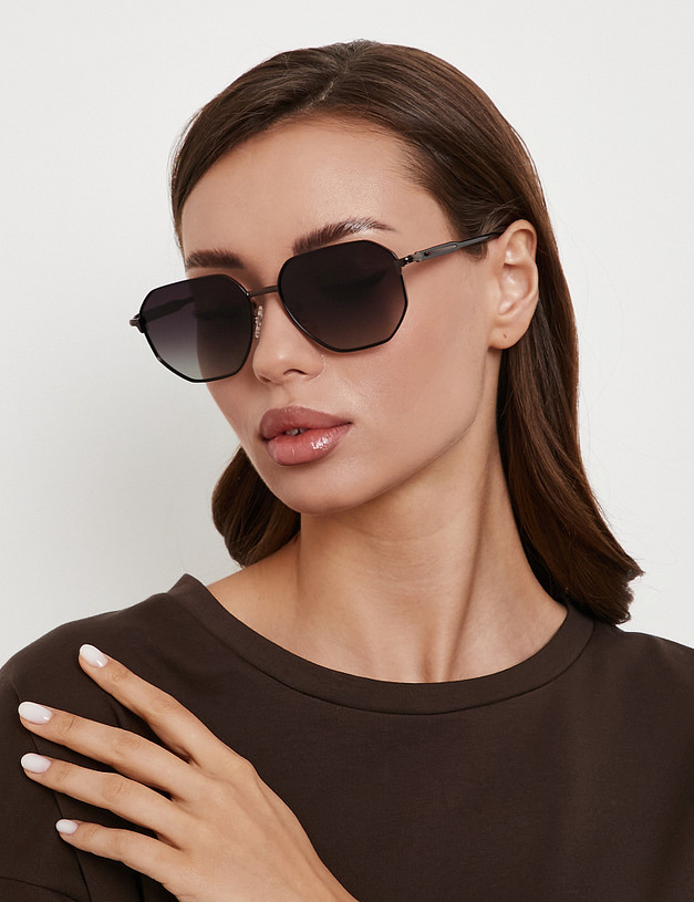 Коричневые женские очки MASCOTTE 793-6127-7709 | ракурс 1