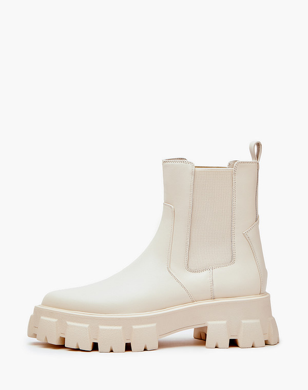 233-3202021-7115M Ботинки женские нат.кожа-резина/ворсин-нат.кожа бел, Mascotte