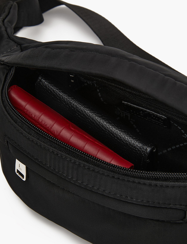 Черная женская сумка MASCOTTE 626-4109-202 | ракурс 7 Черная женская сумка MASCOTTE 626-4109-202 | ракурс 7