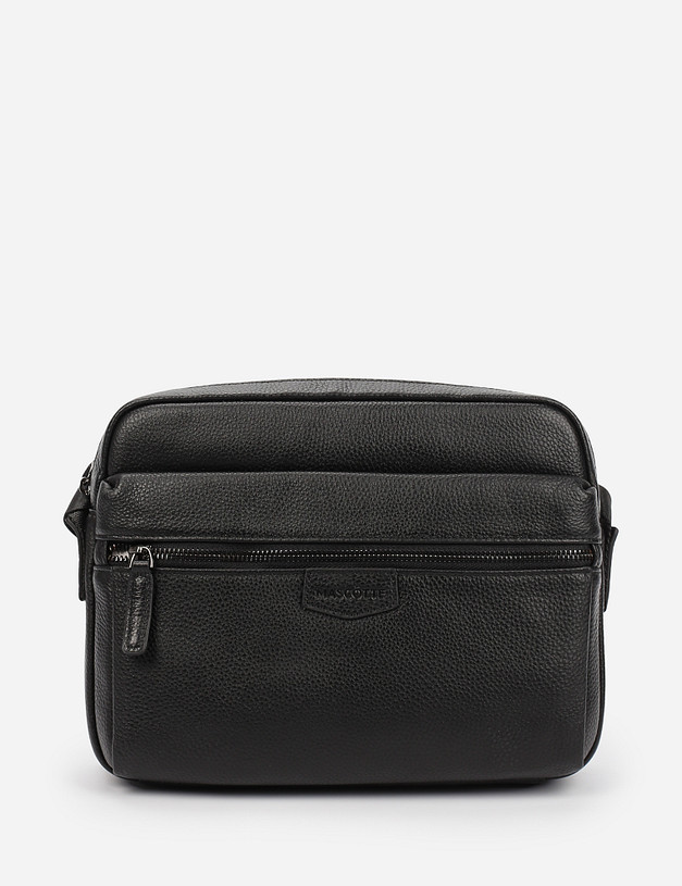 Черная мужская сумка MASCOTTE 602-1205-102 | ракурс 2