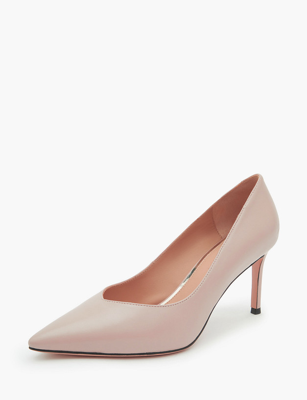 Бежевые женские туфли из натуральной кожи MASCOTTE 15-2145113-3583M | ракурс 4