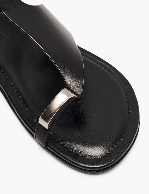 Черные женские сандалии MASCOTTE 15-612211-0102 | ракурс 6