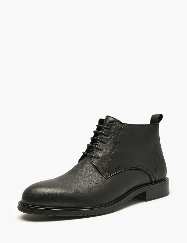 Черные мужские ботинки MASCOTTE 175-521922-0102 | ракурс 2 Черные мужские ботинки MASCOTTE 175-521922-0102 | ракурс 2