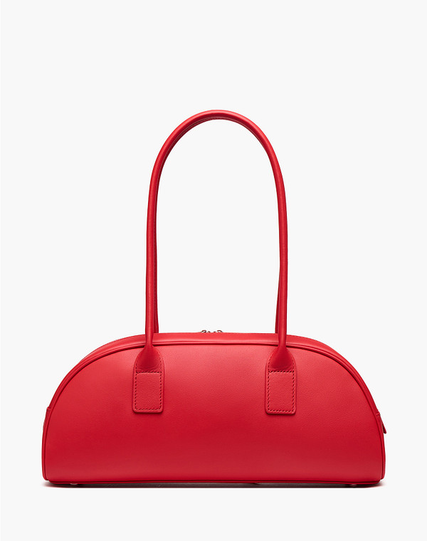 622-6123-105 Сумка женская нат.кожа/текстиль красн, S, Mascotte