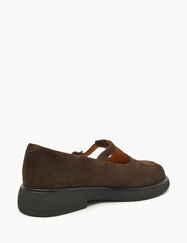 Коричневые женские туфли Мэри Джейн MASCOTTE 126-521511-4680M | ракурс 3