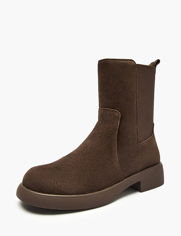 Коричневые женские ботинки MASCOTTE 126-410322-4695M | ракурс 2