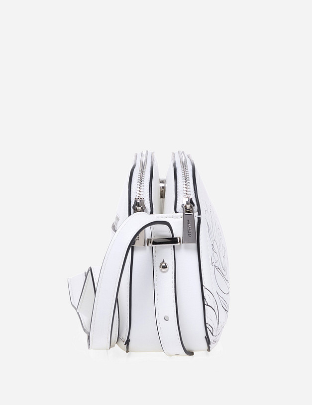 Белая женская сумка кросс-боди MASCOTTE 626-9109-612 | ракурс 3