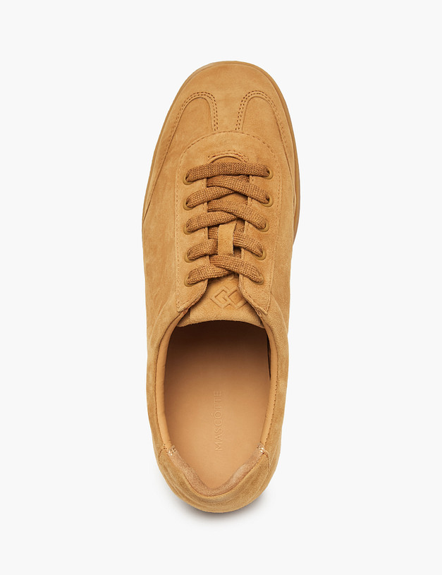 Рыжие женские кеды MASCOTTE 22-5261321-3667M | ракурс 4