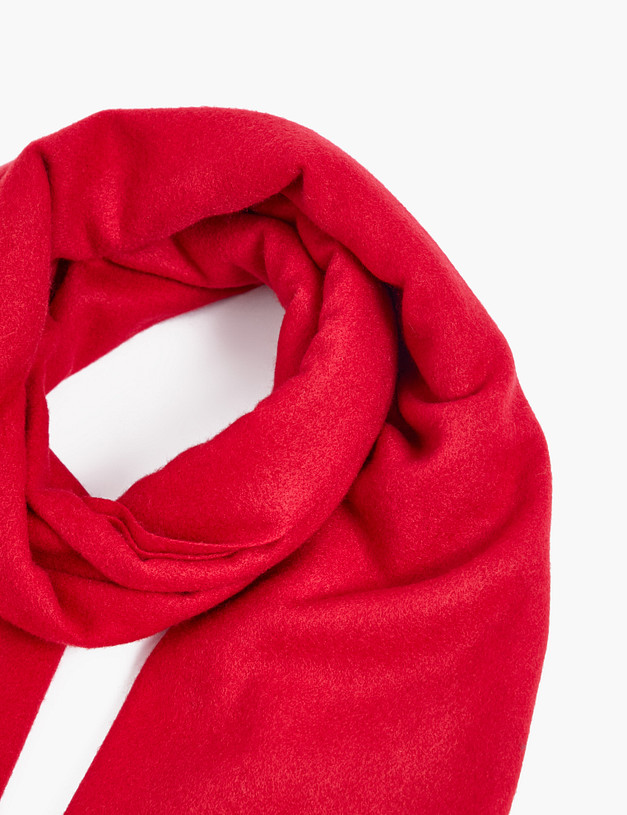 Красный женский шарф MASCOTTE 766-5219-24050 | ракурс 3