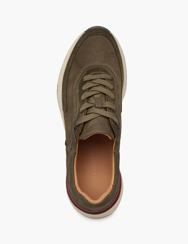 Мужские кроссовки цвета хаки MASCOTTE 22-5150612-0304 | ракурс 4 Мужские кроссовки цвета хаки MASCOTTE 22-5150612-0304 | ракурс 4