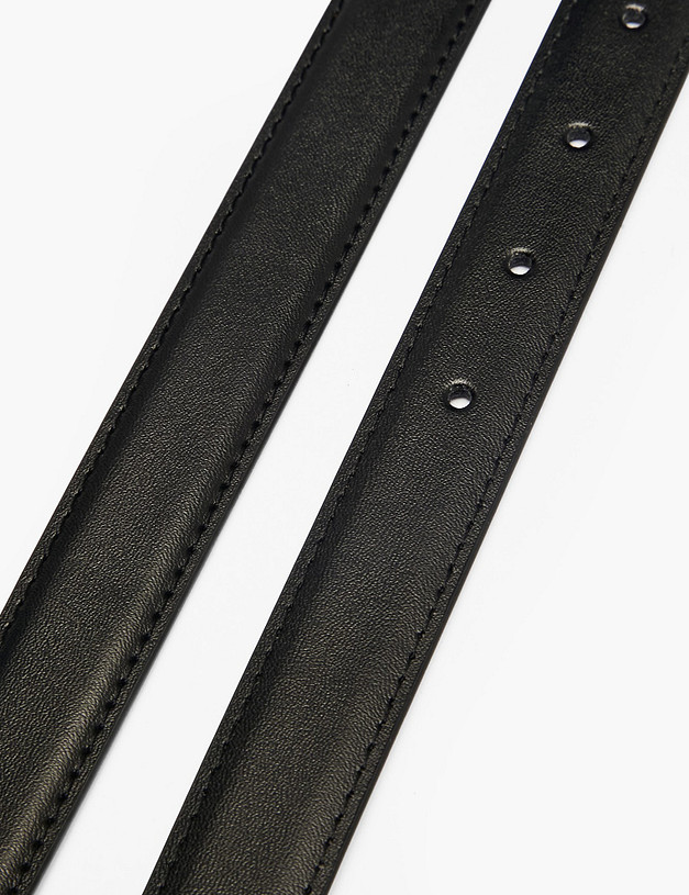 Черный женский ремень MASCOTTE 701-6114-602 | ракурс 3