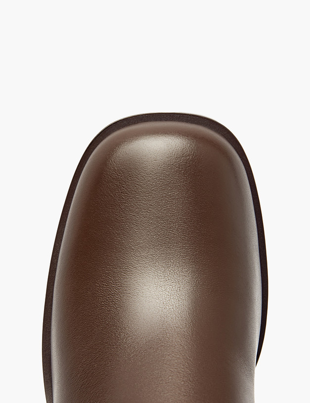 Коричневые женские сапоги MASCOTTE 175-5282122-7172M | ракурс 4
