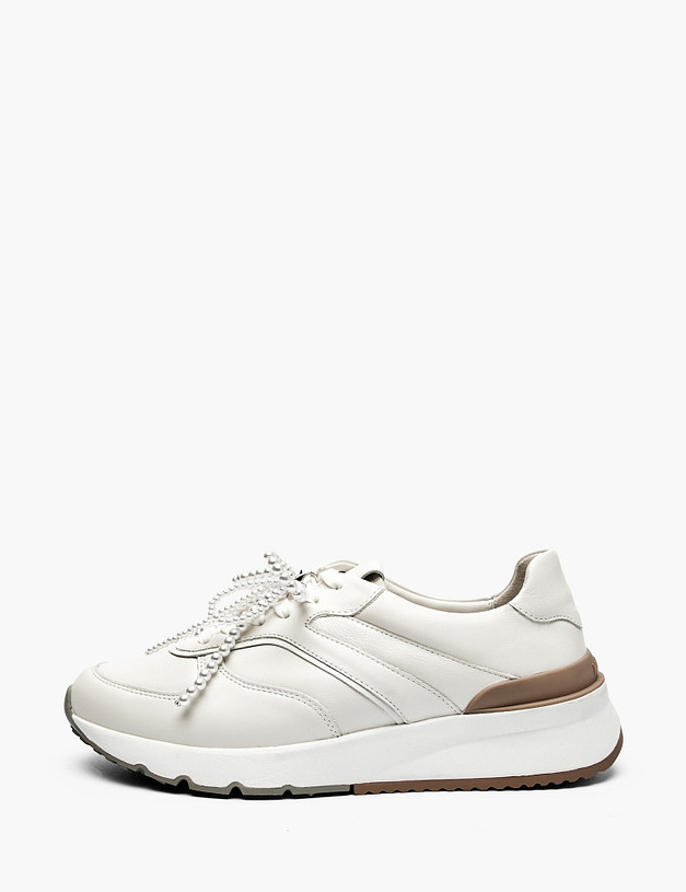 Белые женские кроссовки MASCOTTE 22-6160117-3192M | ракурс 1