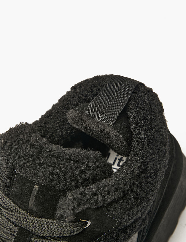 Черные женские зимние ботинки MASCOTTE 234-527041-0202 | ракурс 6