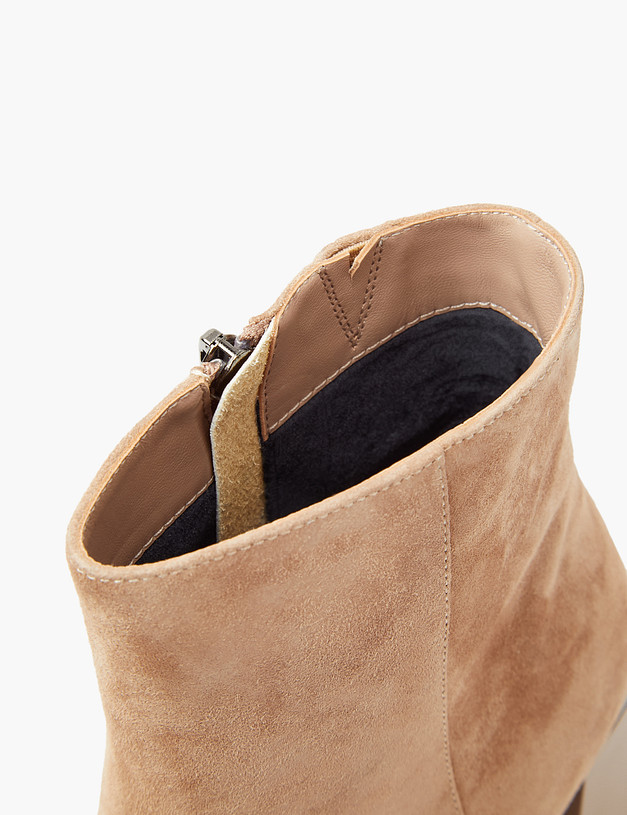 Бежевые женские ботильоны MASCOTTE 100-320821-3671M | ракурс 7