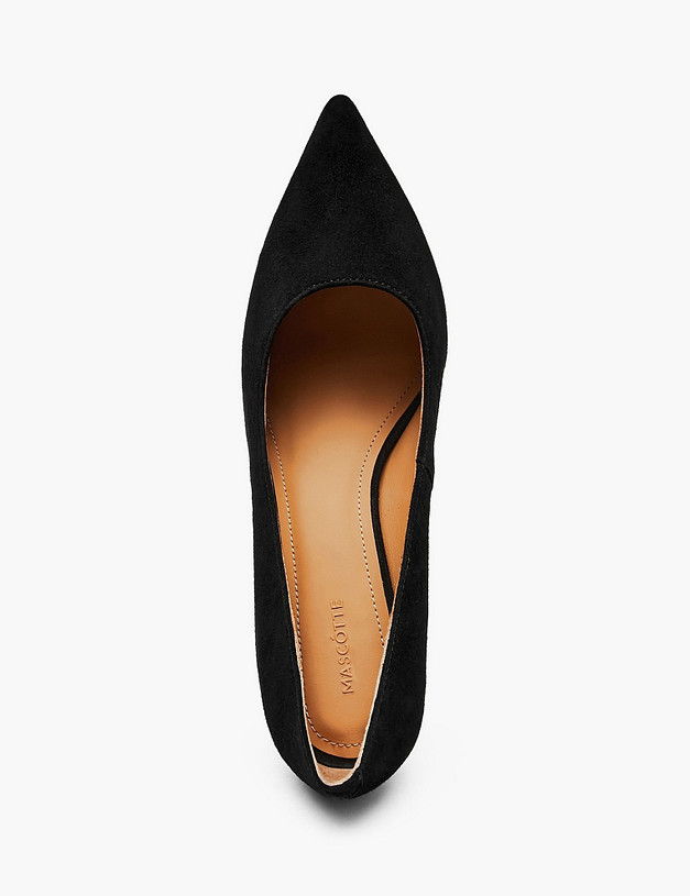 Черные женские туфли MASCOTTE 233-611111-3605M | ракурс 4