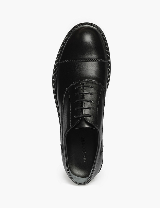 Черные мужские оксфорды MASCOTTE 142-610311-0102 | ракурс 4