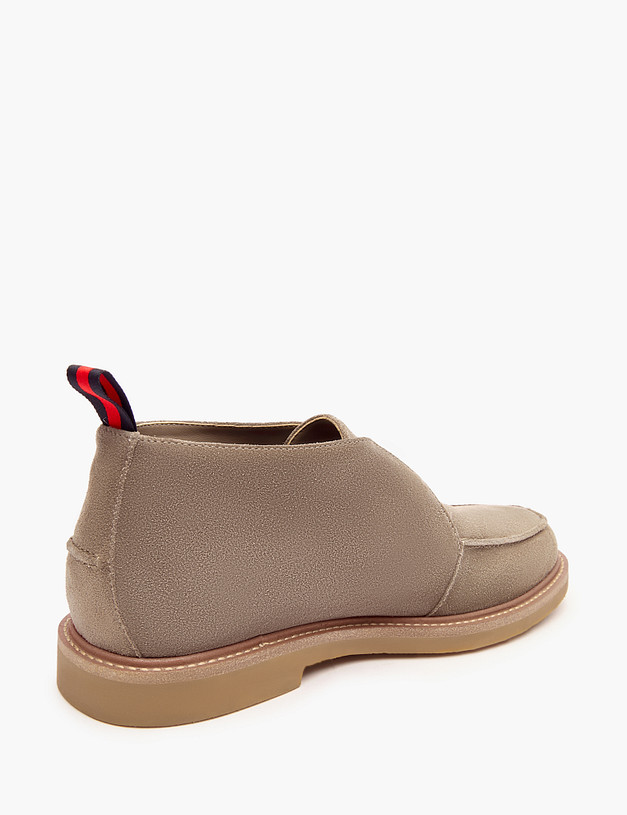 Бежевые мужские велюровые дезерты MASCOTTE 15-3272424-3258M | ракурс 4