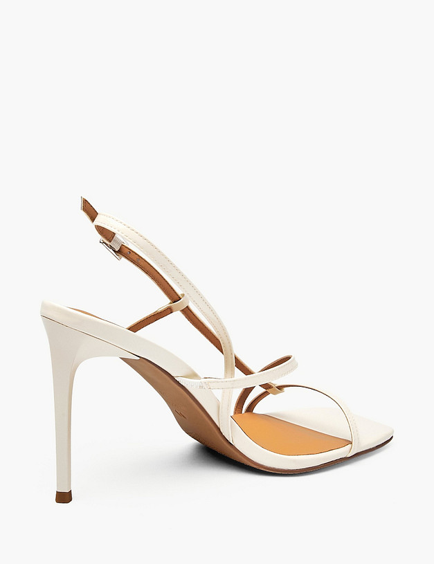 Молочные женские босоножки MASCOTTE 126-511815-3778M | ракурс 3