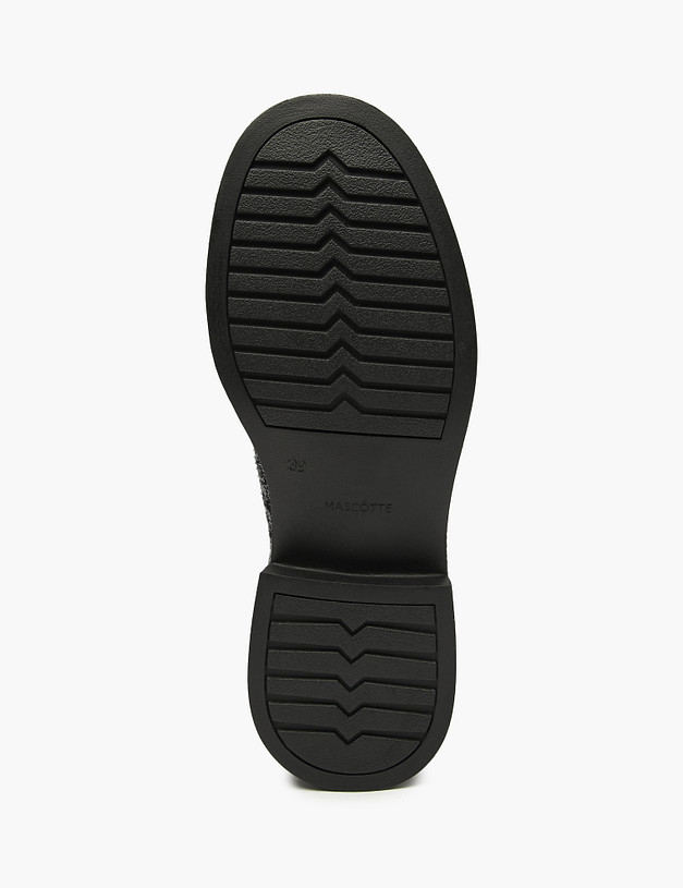 Черные женские дерби MASCOTTE 126-520211-0202 | ракурс 8 Черные женские дерби MASCOTTE 126-520211-0202 | ракурс 8