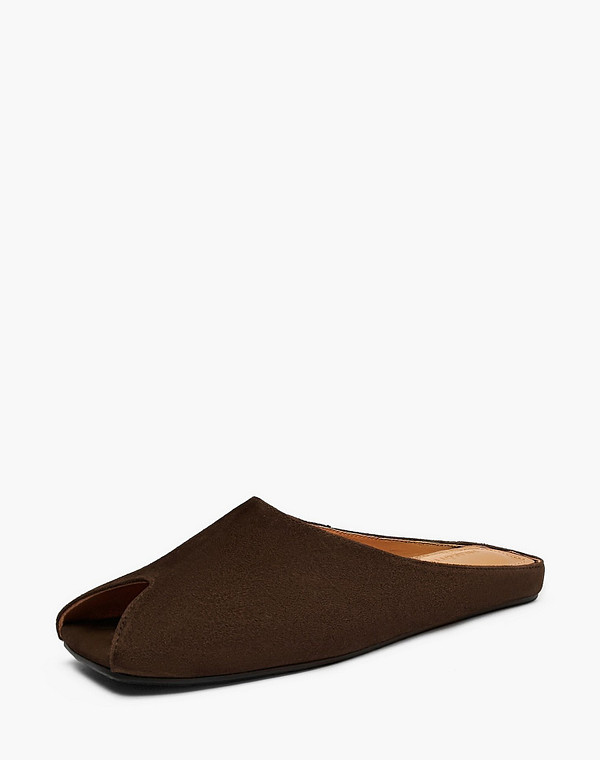 233-6102812-4680M Туфли летние женские велюр/нат.кожа корич, Mascotte