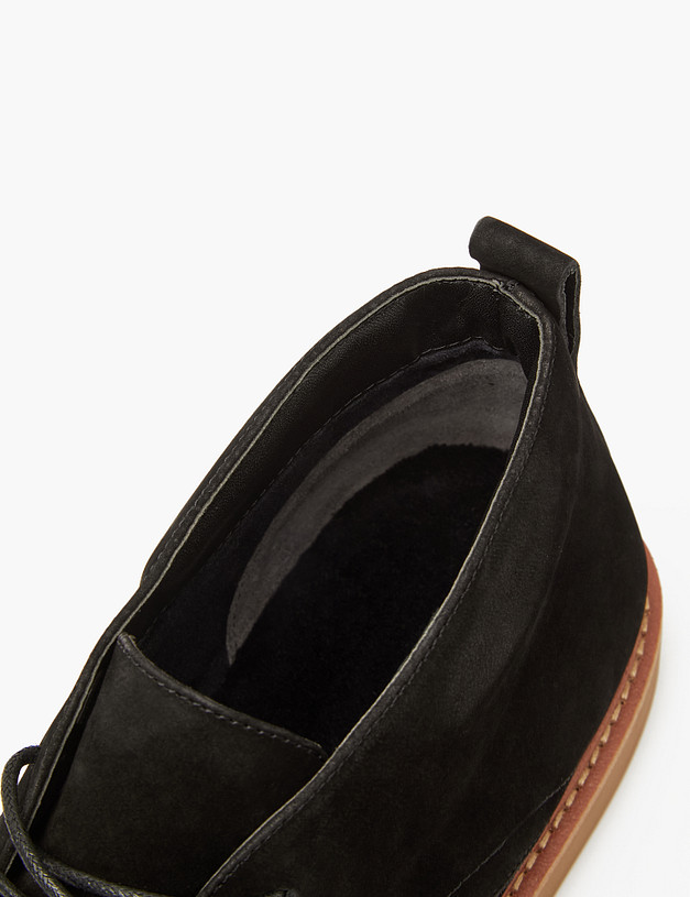 Черные мужские полуботинки MASCOTTE 15-1272421-3301M | ракурс 6