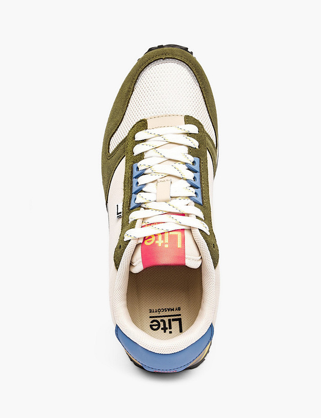 Молочные женские кроссовки MASCOTTE 181-512421-0208 | ракурс 4